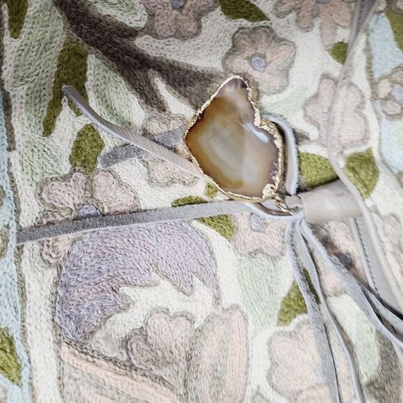 Vintage 80s 90s Marco Avane Pastel Hand Knit Fairycore Shoulder Bag - Picture 13 of 16